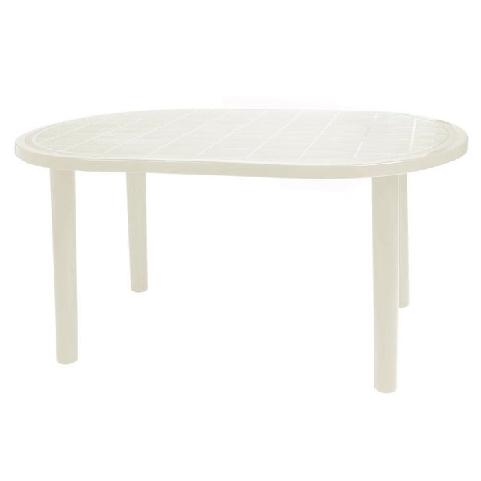 Table Resol Olot White polypropylene 90 x 140 x 73 cm