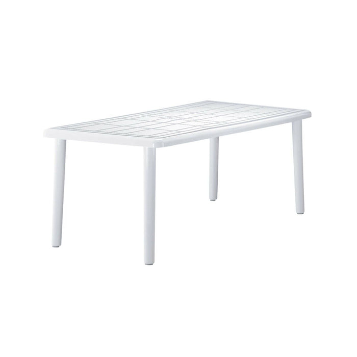 Table Garbar Olot White polypropylene 90 x 73 x 180 cm 90 x 180 x 73 cm