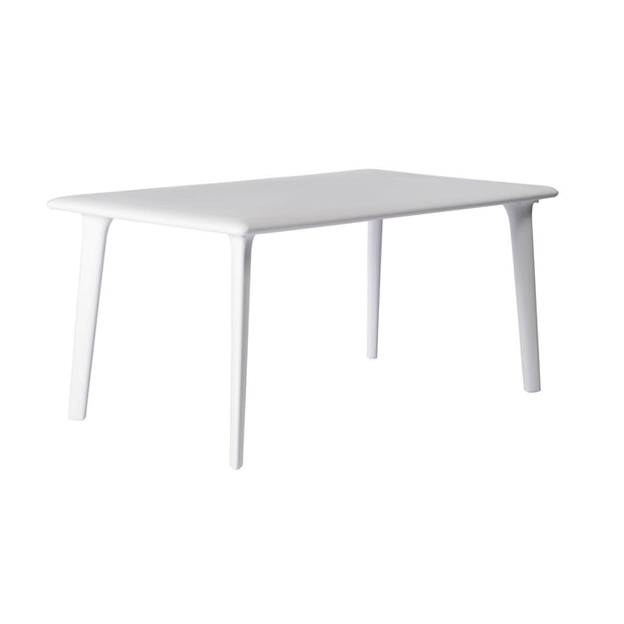 Table Resol Dessa White polypropylene 90 x 160 x 74 cm