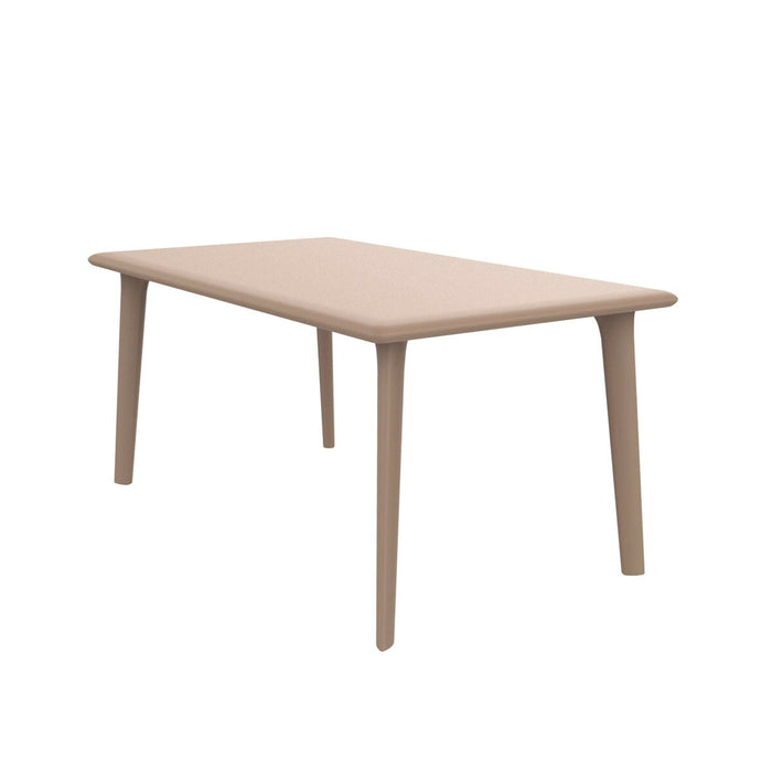 Table Resol Dessa Beige polypropylene 90 x 160 x 74 cm