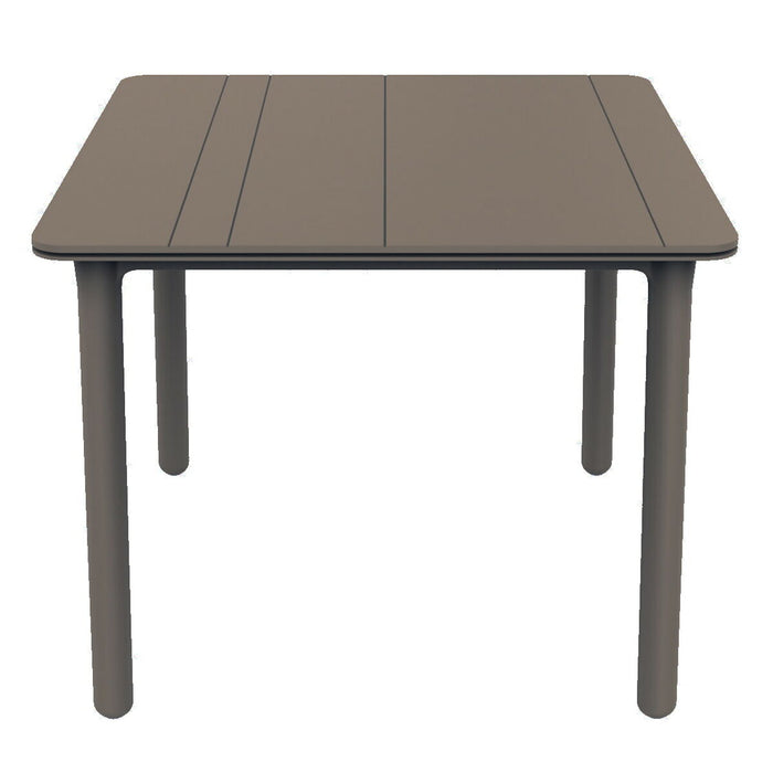 Table Garbar Noa Brown polypropylene 90 x 90 x 74 cm 90 x 74 x 90 cm