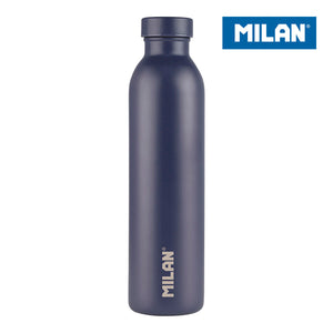 Stainless Steel Flask Milan Navy Blue 591 ml
