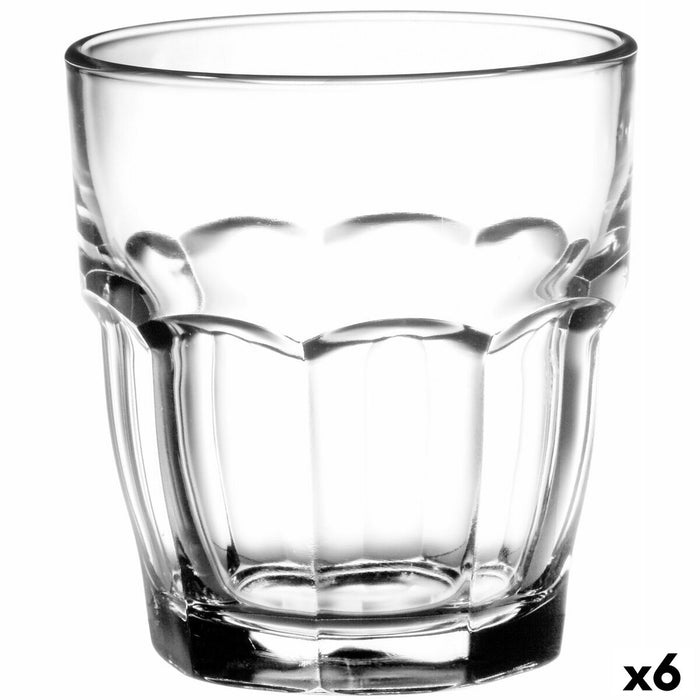 Glass Bormioli Rocco Rock Bar Transparent Glass 270 ml (6 Units)