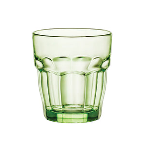 Glass Bormioli Rocco Rock Bar Green Glass 270 ml (6 Units)