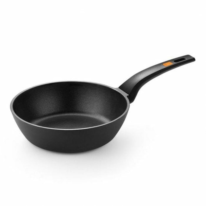 Non-stick frying pan BRA Efficient Black Aluminium Ø 24 cm (1 Unit)