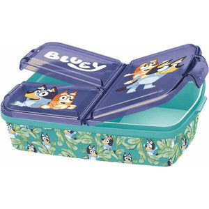 Compartment Lunchbox Bluey 19,5 x 16,5 x 6,7 cm polypropylene