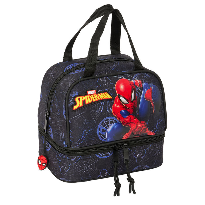 Lunchbox Spider-Man Attack Black 20 x 20 x 15 cm