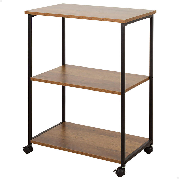 Shelves Max Home Iron MDF Wood 3 Shelves 48 X 62 X 30 CM