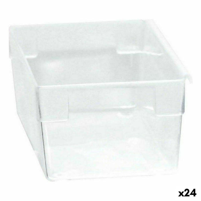 Multi-use Box Modular Transparent 15 x 8 x 5,3 cm (24 Units)