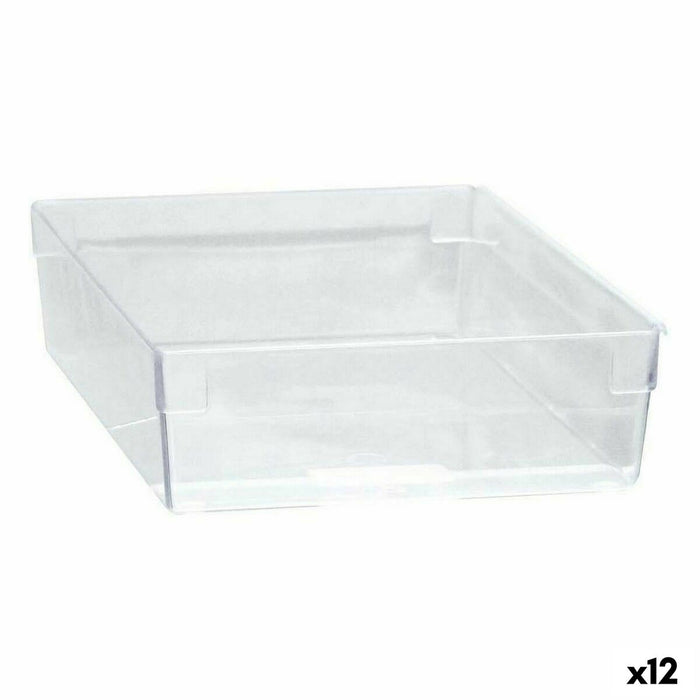 Multi-use Box   Modular Transparent 22,5 x 15,5 x 5,3 cm (12 Units)