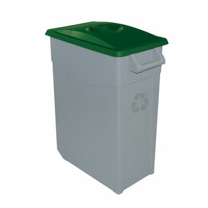 Recycling Waste Bin Denox 65 L Green