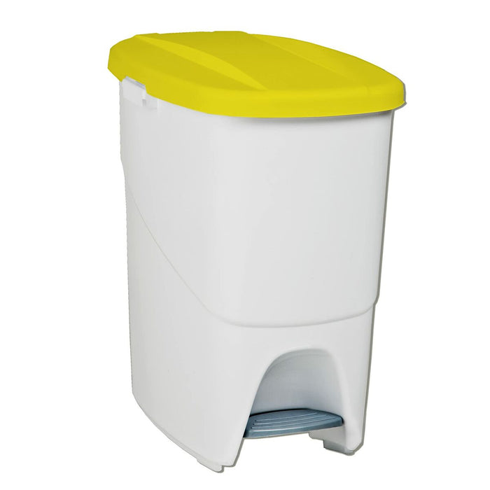 Pedal bin Yellow Rectangular 25 L