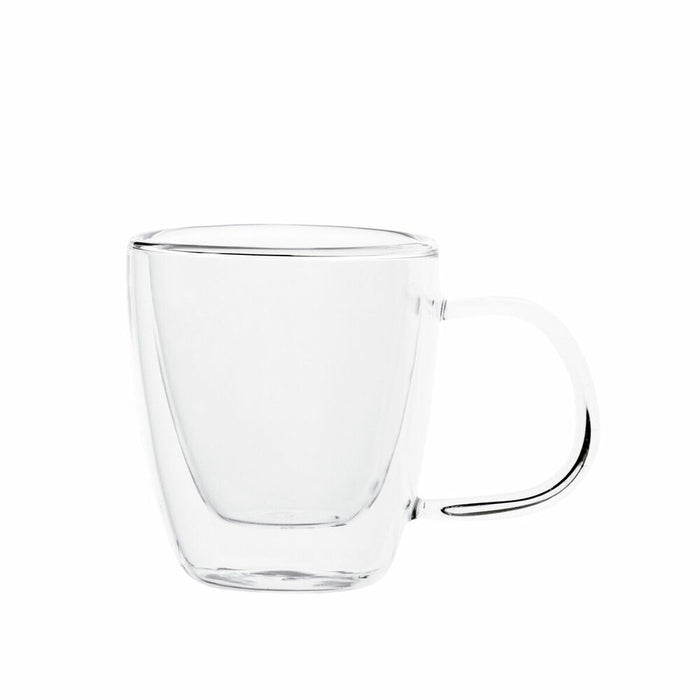Cup Quid Serenia Transparent Glass 100 ml (6 Units)