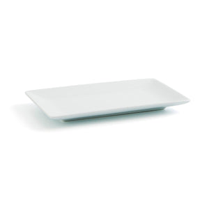Plate Quid Gastro Fun Small White Ceramic 16,5 x 9,5 x 2 cm (6 Units) (Pack 6x)