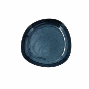 Deep Plate Bidasoa Ikonic Ceramic Blue (20,5 x 19,5 x 3,3 cm) (Pack 6x)