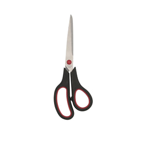 Kitchen Scissors Quid Rico Black Red Metal 21 cm (12 Units)