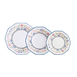 Dinnerware Set Queen´s By Churchill Bengal Multicolour Ceramic 12 Pieces