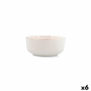 Bowl Quid Duna Beige Ceramic 15 x 15 cm (6 Units)