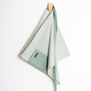 Apron with Pocket Vinthera Okapi Bicoloured Textile 50 x 110 cm Recycled material