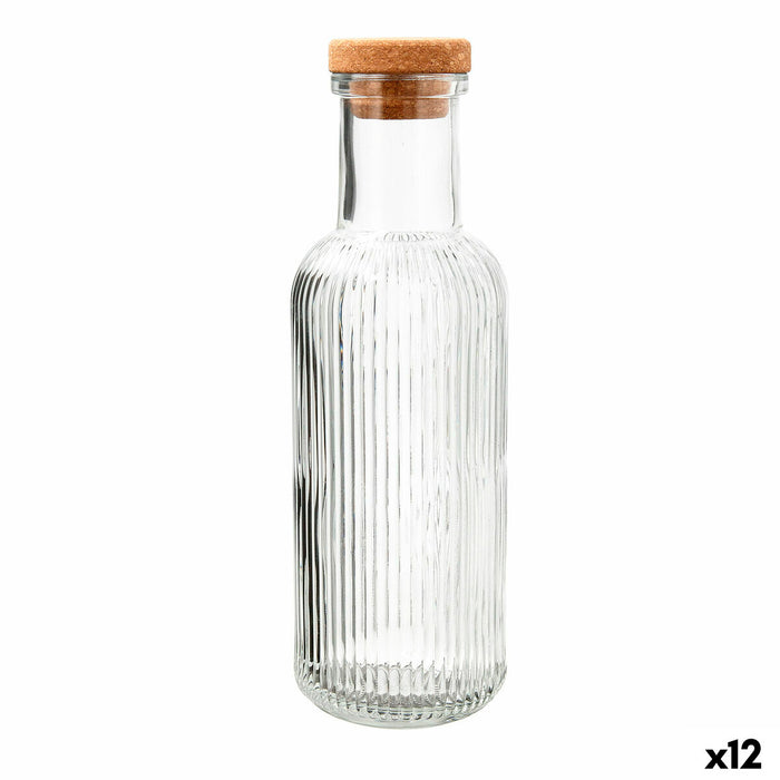 Bottle Quid Maison Transparent Glass 1 L (12 Units)