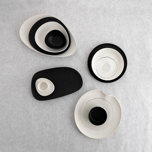 Plate Bidasoa Fosil White Ceramic Aluminium Oxide 13,3 x 11,6 x 1,7 cm Coffee (12 Units)
