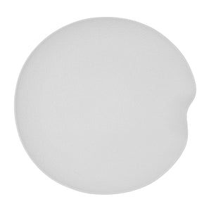 Snack tray Bidasoa Fosil White Ceramic Aluminium Oxide 31,4 x 31,2 x 4 cm (4 Units)