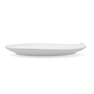 Snack tray Bidasoa Fosil White Ceramic Aluminium Oxide 31,4 x 31,2 x 4 cm (4 Units)