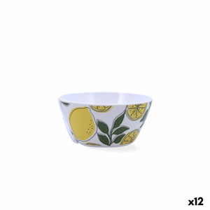 Bowl Quid Sicilia Multicolour Bioplastic 14,5 x 7 cm (12 Units)
