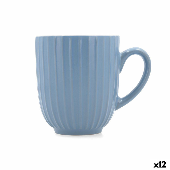 Mug Bidasoa Moana Blue 400 ml (12 Units)