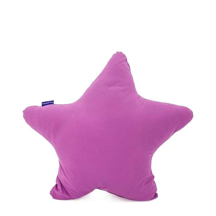 Cushion HappyFriday Basic Lilac Star 50 x 50 cm