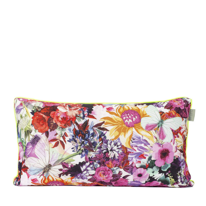 Cushion cover HappyFriday HF Living Flowery Multicolour 50 x 30 cm