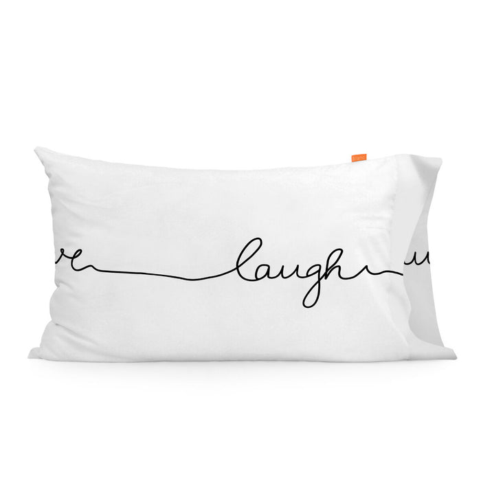 Pillowcase HappyFriday Blanc Live Multicolour 50 x 75 cm (2 Units)
