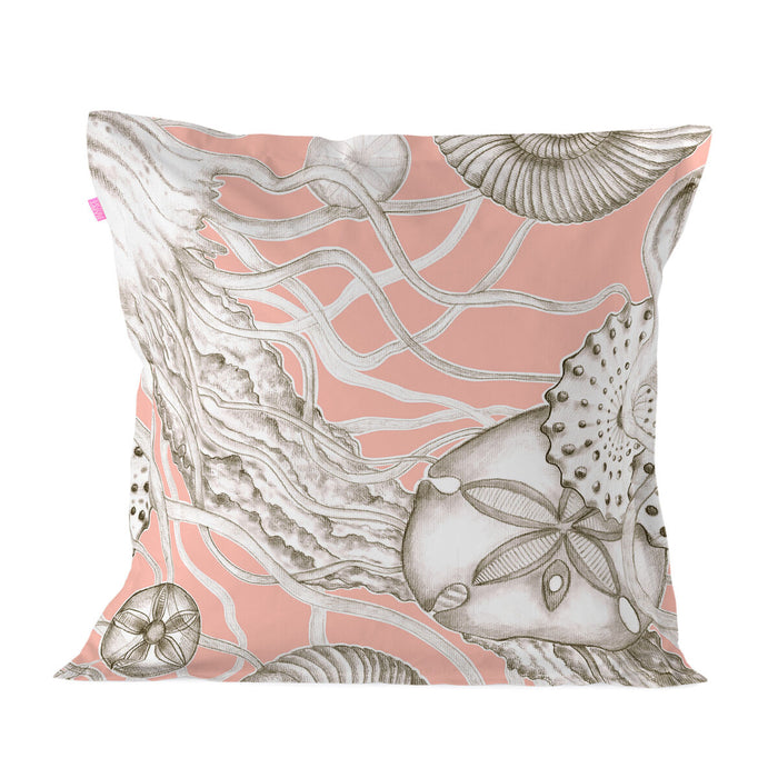 Cushion cover HappyFriday Coral reef Multicolour 60 x 60 cm
