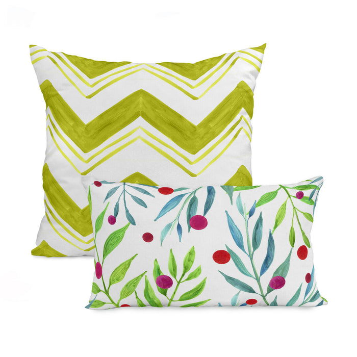 Set of cushion covers HappyFriday Confetti Multicolour 2 Pieces