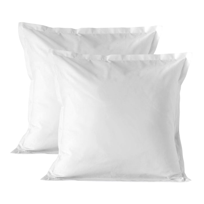 Pillowcase HappyFriday BASIC White 60 x 60 cm (2 Units)