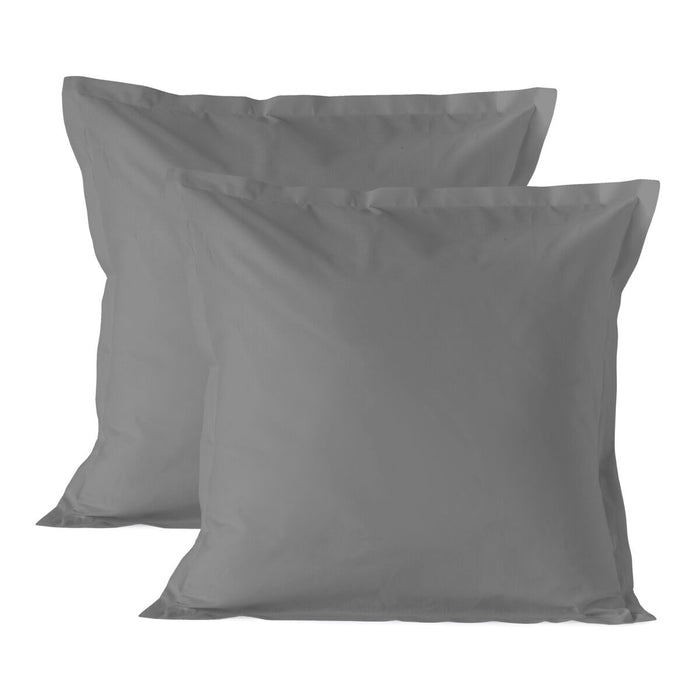 Pillowcase HappyFriday BASIC Beige 60 x 60 cm (2 Units)