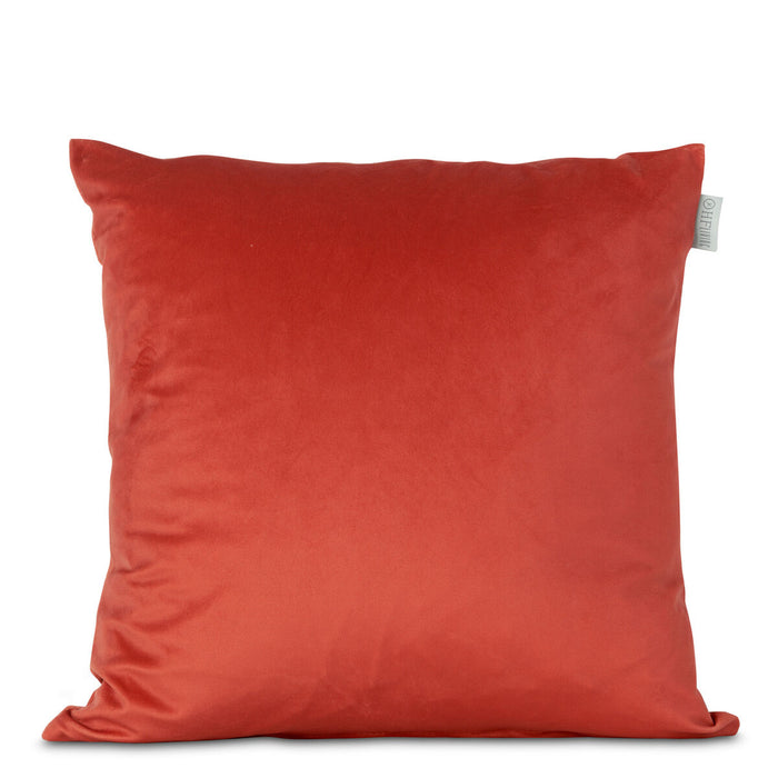 Cushion cover HappyFriday HF Living Velvet Orange 45 x 45 cm