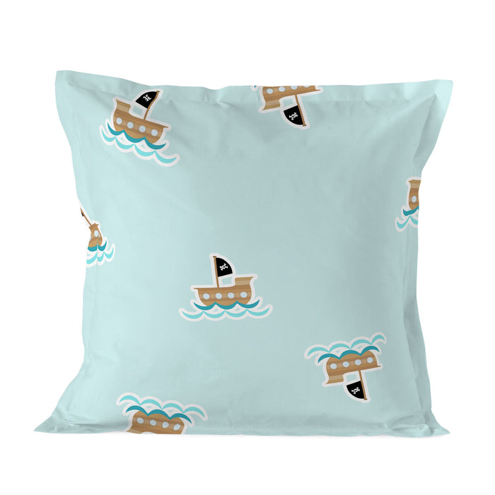 Pillowcase HappyFriday Mr Fox Flying Boy Multicolour 60 x 60 cm