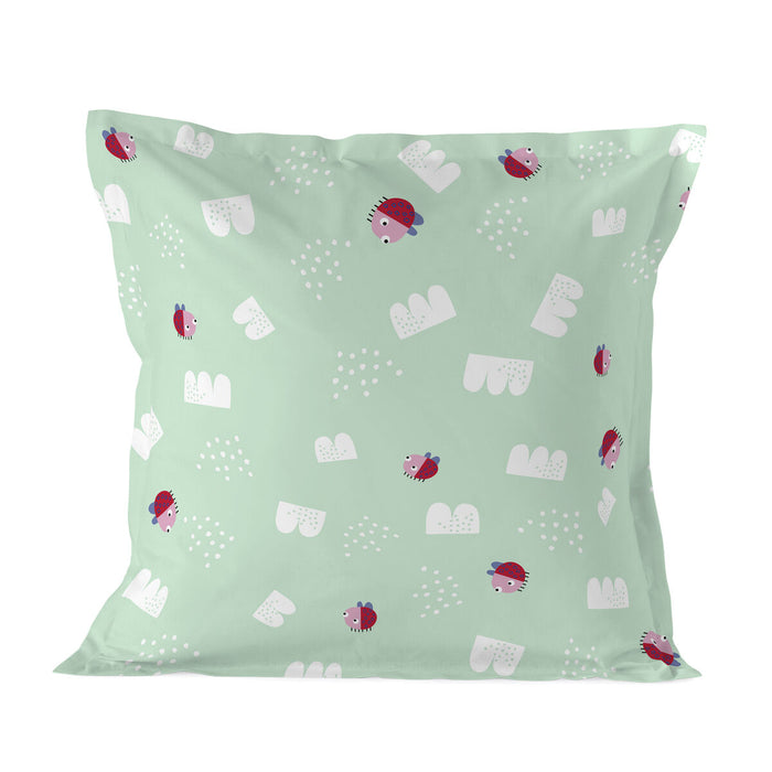 Pillowcase HappyFriday Moshi Moshi Patchword animal Multicolour 60 x 60 cm