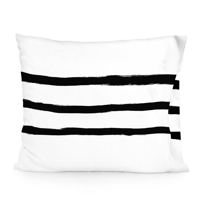 Pillowcase HappyFriday Blanc Stripes Multicolour 60 x 70 cm