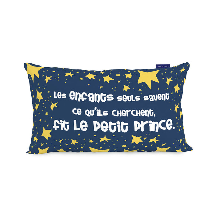 Cushion cover HappyFriday Le Petit Prince Son avion Multicolour 50 x 30 cm