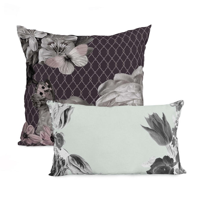 Set of cushion covers HappyFriday Onyx  Multicolour 2 Pieces