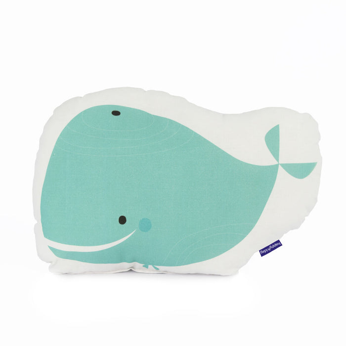 Cushion HappyFriday Moshi Moshi Multicolour Whale 40 x 30 cm