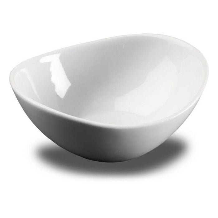 Snack Bowl Versa White Ceramic Porcelain 11,5 x 4,5 x 13,8 cm