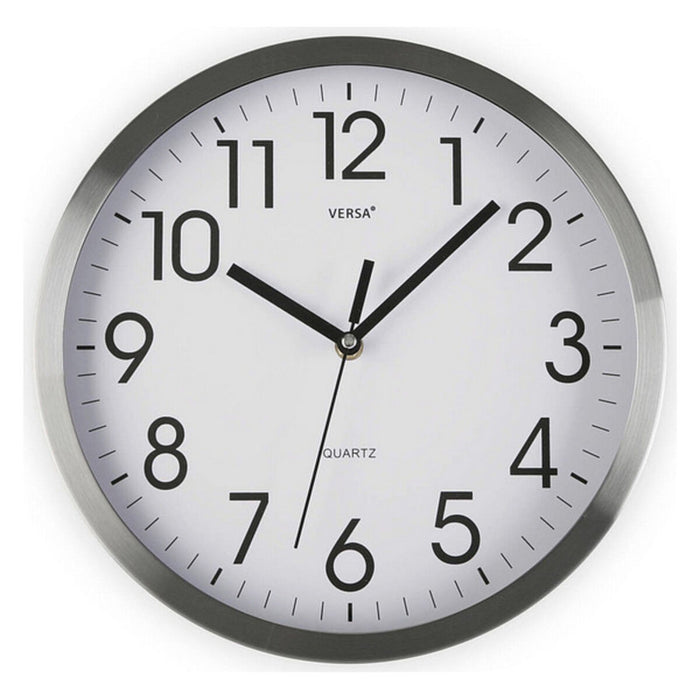 Wall Clock Aluminium (4,1 x 30,5 x 30,5 cm)