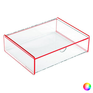 Box with cover polypropylene 13 x 4,8 x 17,1 cm