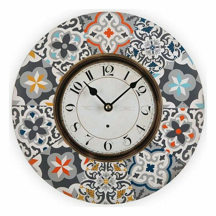 Wall Clock Versa Alfama Wood (4 x 29 x 29 cm)