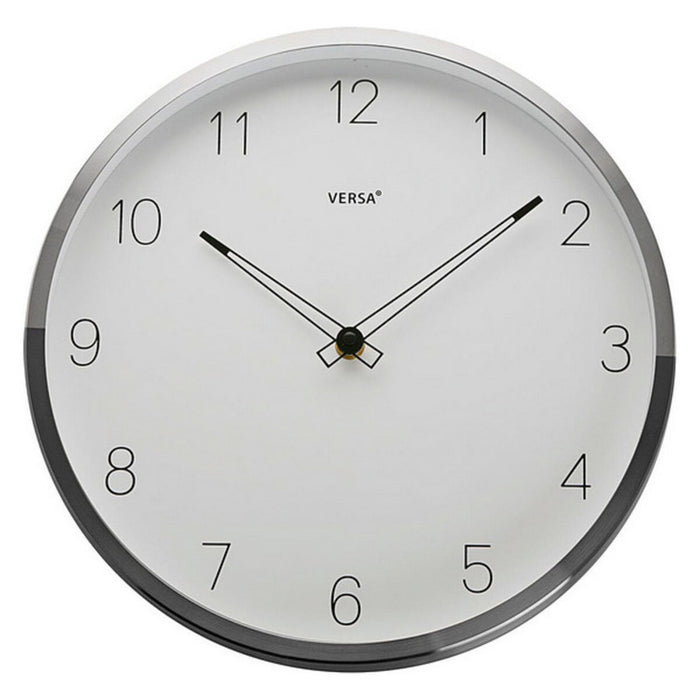 Wall Clock Aluminium (4,3 x 30 x 30 cm)