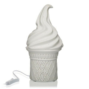 Desk lamp Versa Ice Cream 25W Porcelain (13,7 x 27 x 13,7 cm)
