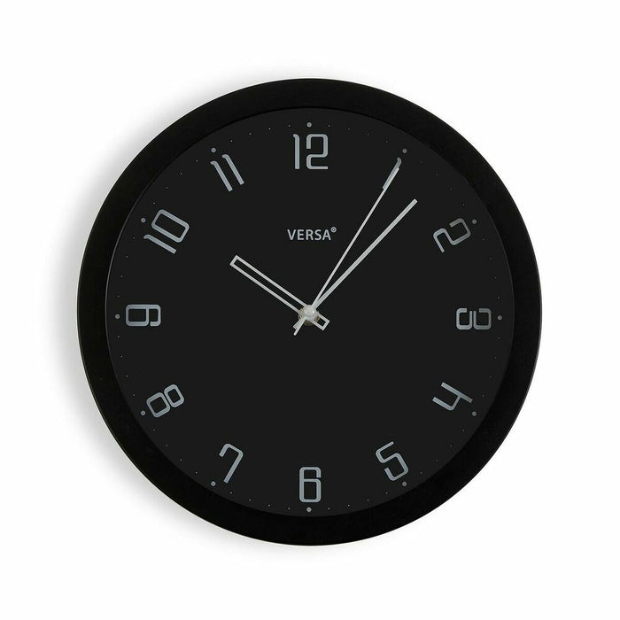 Wall Clock Versa polypropylene (4,3 x 30 x 30 cm)